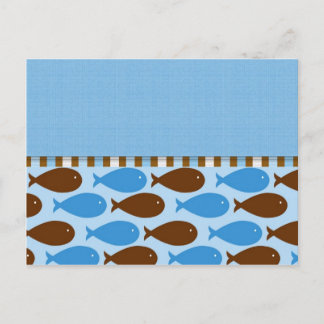 Cartes de poisson de Fête des pères personnalisabl