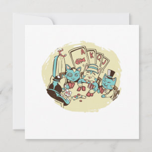 Cartes de poker pour chats Cadeau de casino et de 