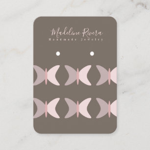 Cartes de Présentation Artisanales pour Papillons 