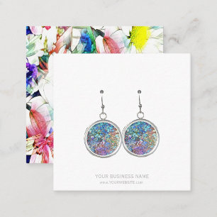 Cartes de Présentation de Boucles d'Oreilles de Bi