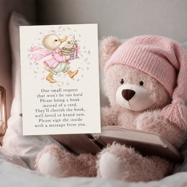 Cartes de présentation pour livres pour bébé fille (Créateur téléchargé)