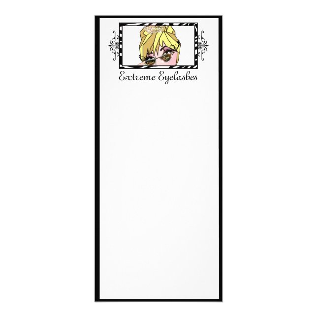 Cartes de présentoir pour Cils/Permanent MakeUp (Devant)