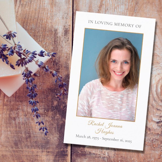 Cartes de prière de sympathie funéraire mémorial a (Créateur téléchargé)