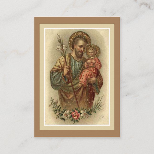 Cartes de prière religieuses de souvenir de remise (Devant)