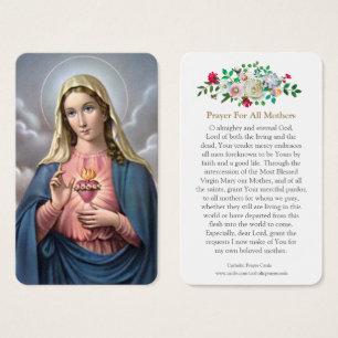 Cartes de prière   Sacred Heart 020
