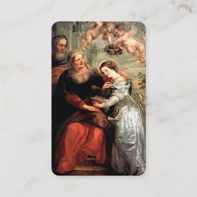 Cartes de prière | Sainte-Anne et Sainte-Joachim (Devant)