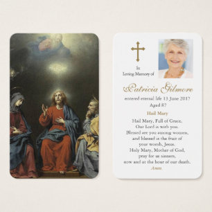 Cartes de prière   Sainte Famille et Saint-Esprit