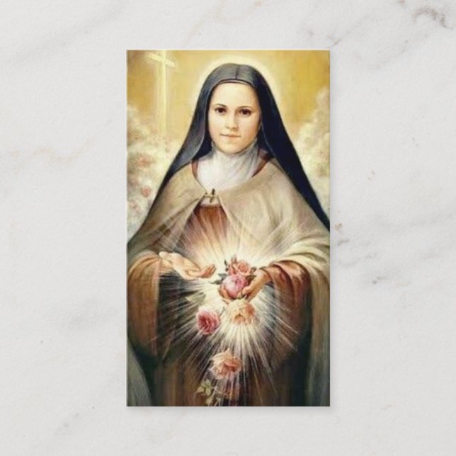 Cartes de prière | St Therese (Devant)