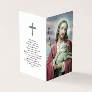 Cartes de prières catholiques   Agneau de Dieu