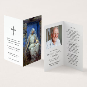 Cartes de prières catholiques Alma Mater
