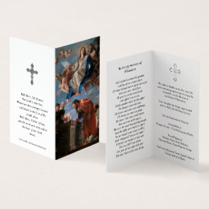Cartes de prières catholiques Assumpti