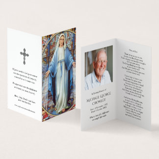 Cartes de prières catholiques | Hail Mary