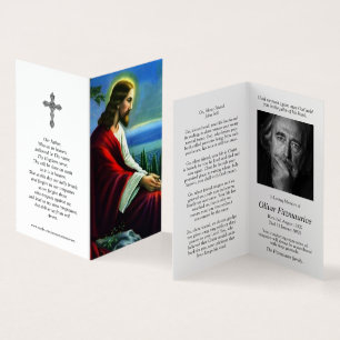 Cartes de prières catholiques   Jésus Christ prier