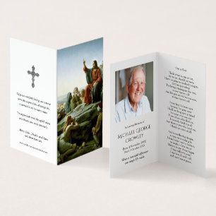 Cartes de prières catholiques   Jésus le professeu