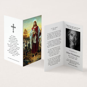 Cartes de prières catholiques Le bon berger