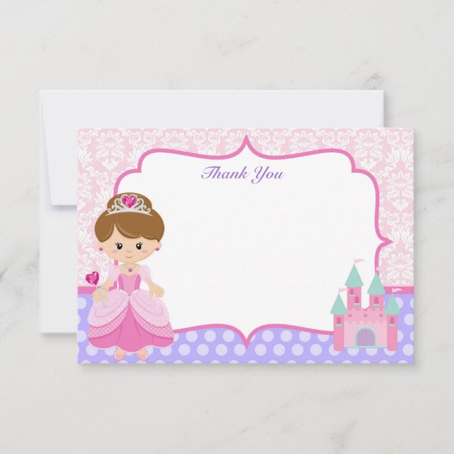 Cartes de princesse Merci (Devant)