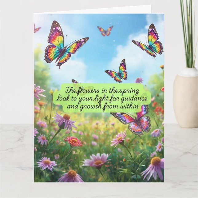 Cartes de printemps (Devant)