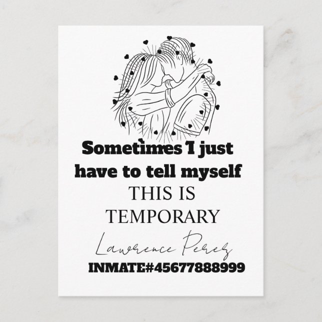 Cartes de prison à longue distance Mignonnes (Devant)