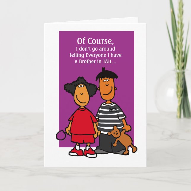 Cartes de prison - Dire à tout le monde (Devant)