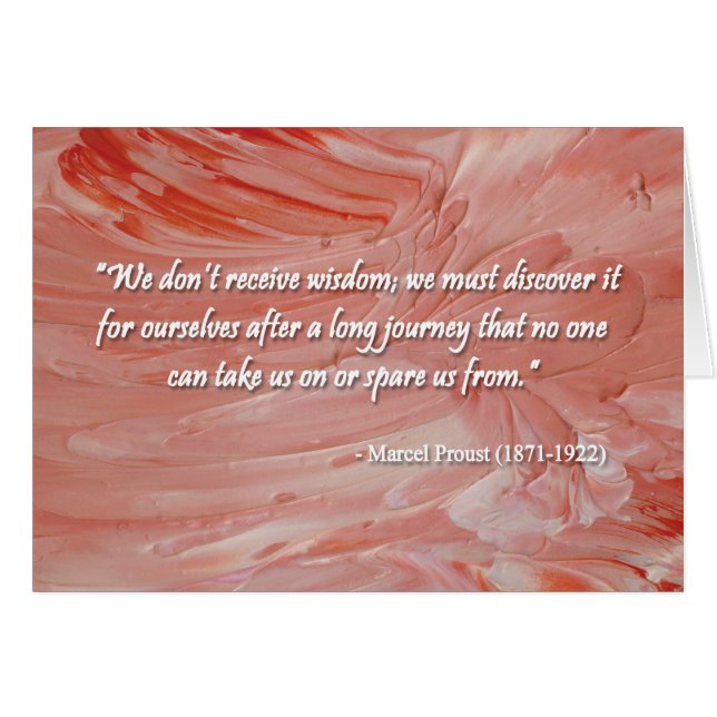 Cartes de prison - sagesse (Devant horizontal)