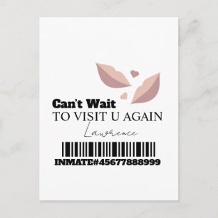 Cartes de prison Visite à distance