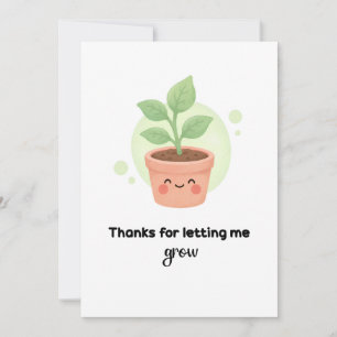 Cartes de professeur punny - Merci de me laisser g