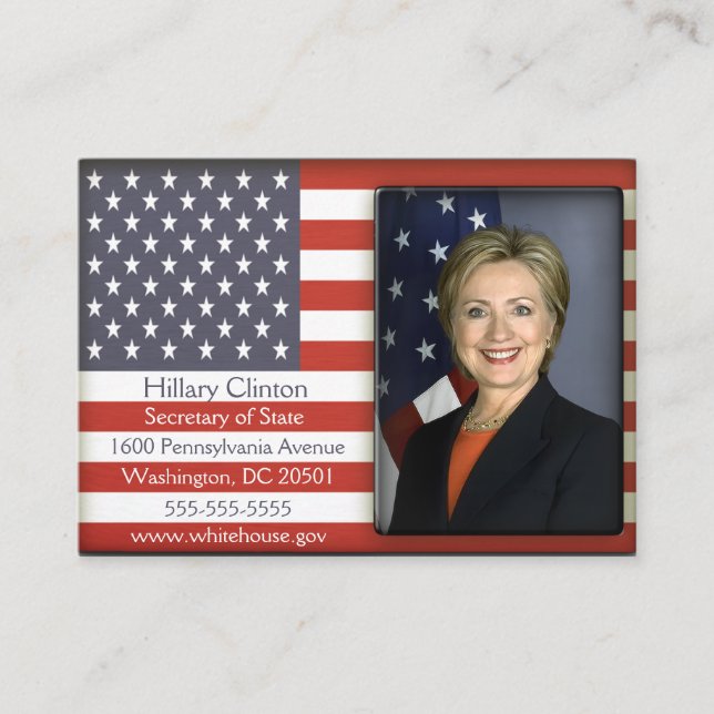 Cartes de profil American Flag (Devant)