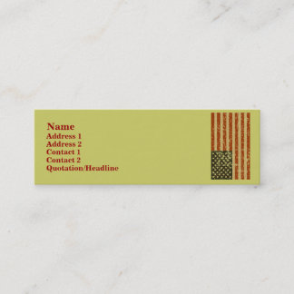 Cartes de profil de drapeau américain