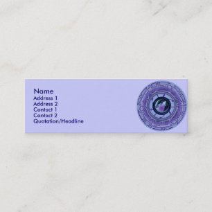 Cartes de profil de nuit d'Inez