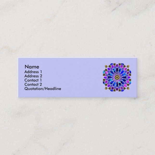 Cartes de profil de roue de Ferris (Devant)