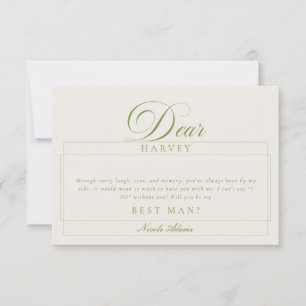 Cartes de proposition de témoin de mariage en ivoi