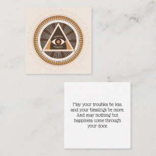 Cartes de protection du regard de la Providence à