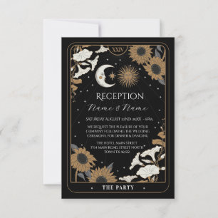 Cartes de réception de mariage de Tarot