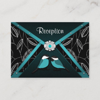 Cartes de réception de mariage pour Inséparables A