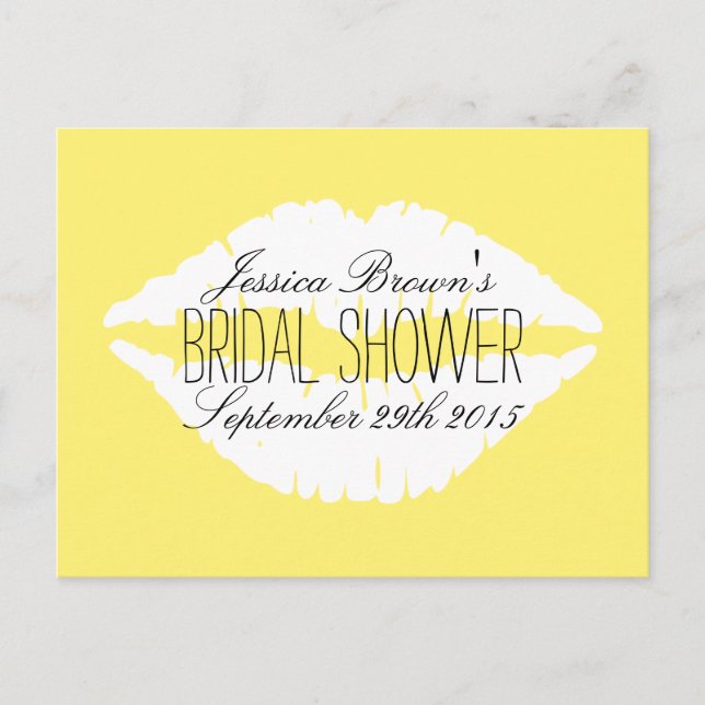 Cartes de recettes de Fête des mariées de lèvres m (Devant)