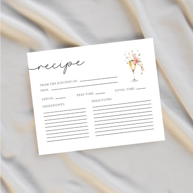 Cartes de recettes de Fêtes des mariées de perles  (Créateur téléchargé)