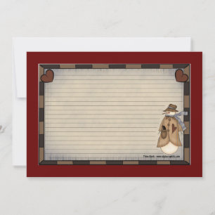 Cartes de recettes de vacances