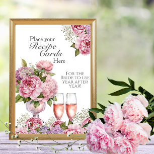 Cartes de recettes Pétales & Prosecco ici