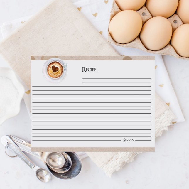 Cartes de recettes pour Baby Shower sur le thème d (Créateur téléchargé)