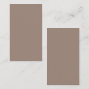 Cartes de récompense de fidélité Taupe Luxe