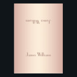 Cartes de réglage de la place de vidage vintage<br><div class="desc">Personnalisation simple vintage rougissement emplacement définition cartes avec texte personnalisable</div>