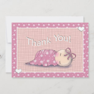 Cartes de remerciement assorties pour Baby Shower 