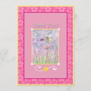 Cartes de remerciement assorties Sweet Fairy
