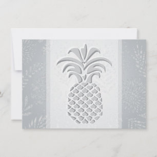 Cartes de remerciement Cœurs d'ananas