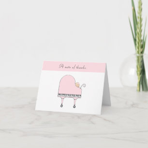 Cartes de remerciement créatives pour bébé