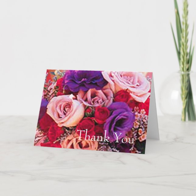 Cartes de remerciement de mariage (Devant)