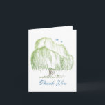 Cartes de remerciement de mariage Arbre aux chats<br><div class="desc">Vous pouvez personnaliser les initiales et autres textes sur cette carte de remerciement de mariage arbre de saule. Pour modifier le texte, utilisez l'option de personnalisation. Pour des modifications de texte plus approfondies, y compris la modification de la police, de la couleur de la police, de la taille de la...</div>