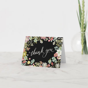 Cartes de remerciement de mariage avec motif de ja