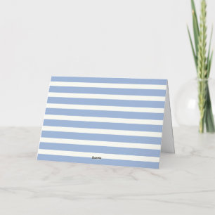 Cartes de remerciement de mariage Élégance de Bord