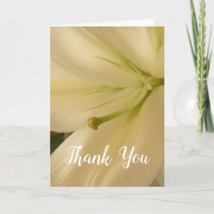 Cartes de remerciement de mariage florales